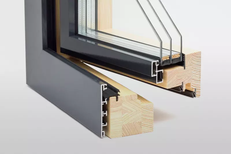 Holz-Aluminium Fenster