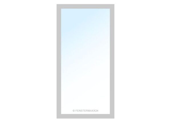 Aluplast PVC Fenster 400 x 400 (Gesamt mit Zusätzen: B 400 x H 400 ) Innen: Weiss (ohne Dekorfarbe) Aussen: Weiss (ohne Dekorfarbe)