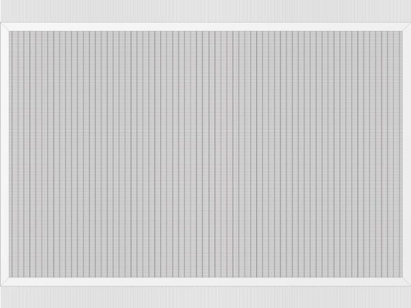 Drutex Alu Plissee 700 x 1900 Innen: Schwarz Aussen: Weiß (9016)