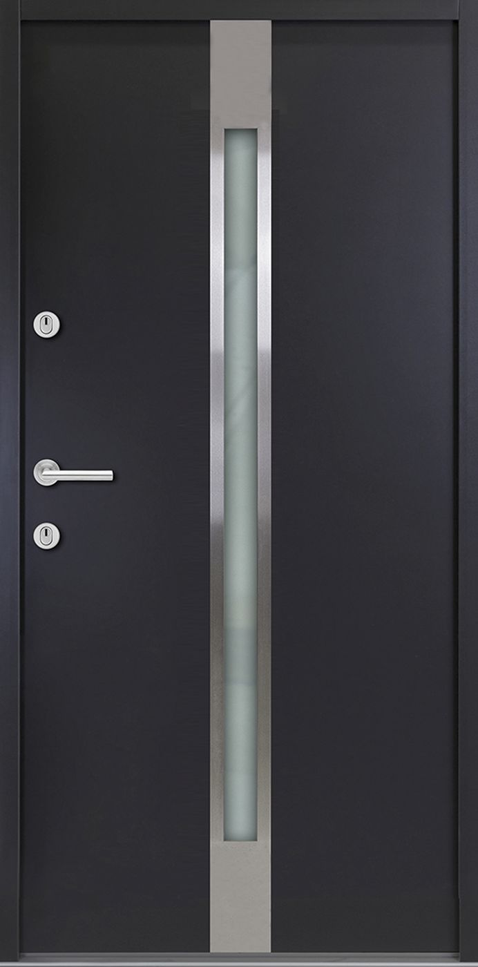 Stahl-Nebeneingangstür FM ATU68 Modell 05