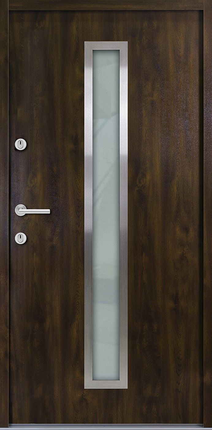 Stahl-Nebeneingangstür FM ATU68 Modell 600 – Bild 3