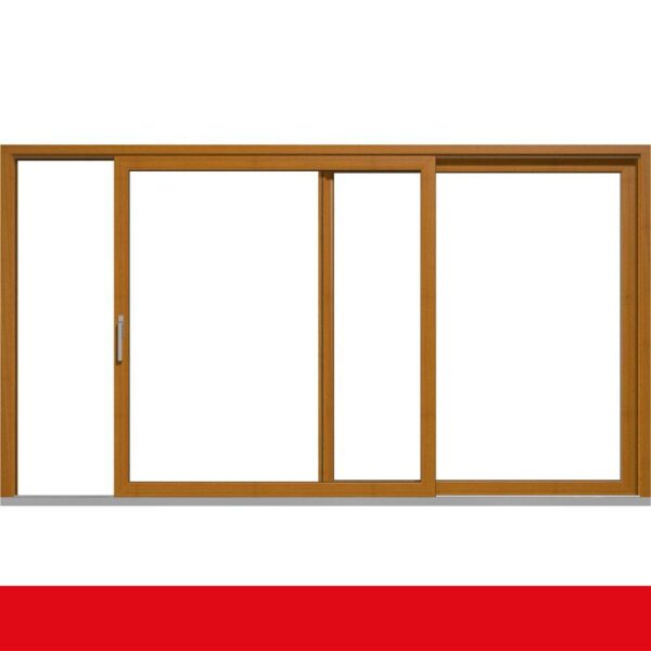 Hebe- Schiebetür  Kunststoff Bergkiefer