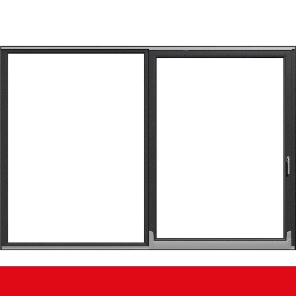 Parallel Schiebe Kipp Schiebetür PSK Kunststoff Crown Platin beidseitig