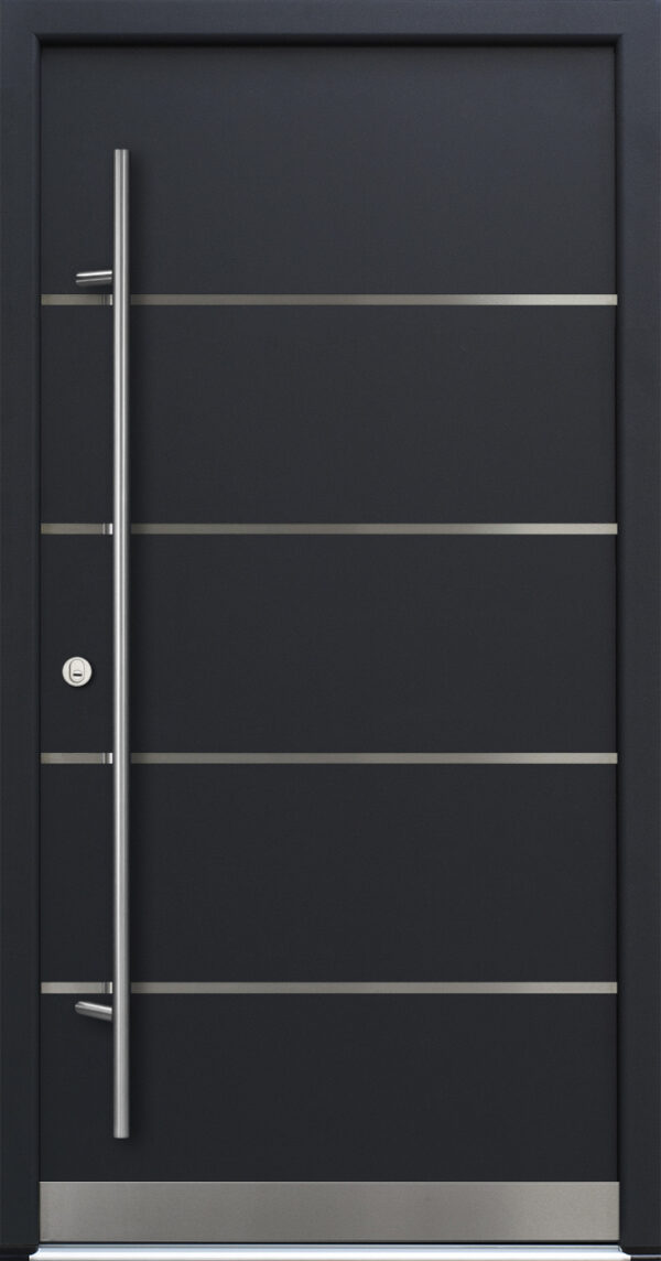FM AC68 Aluminium Energiespar Haustür Modell 02