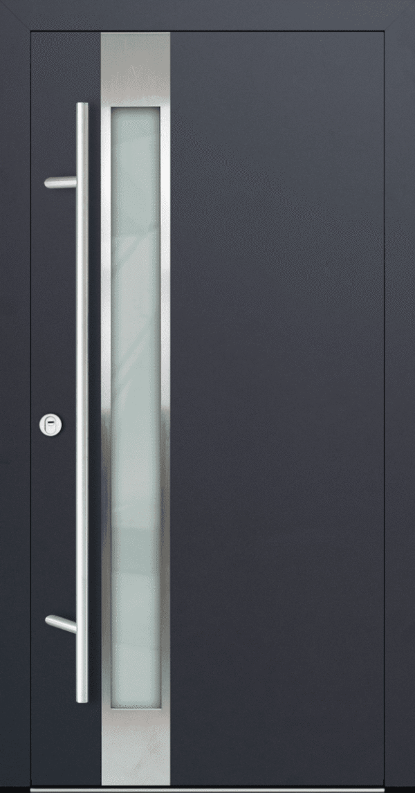 Aluminium Energiespar Haustür FM68 Modell 14