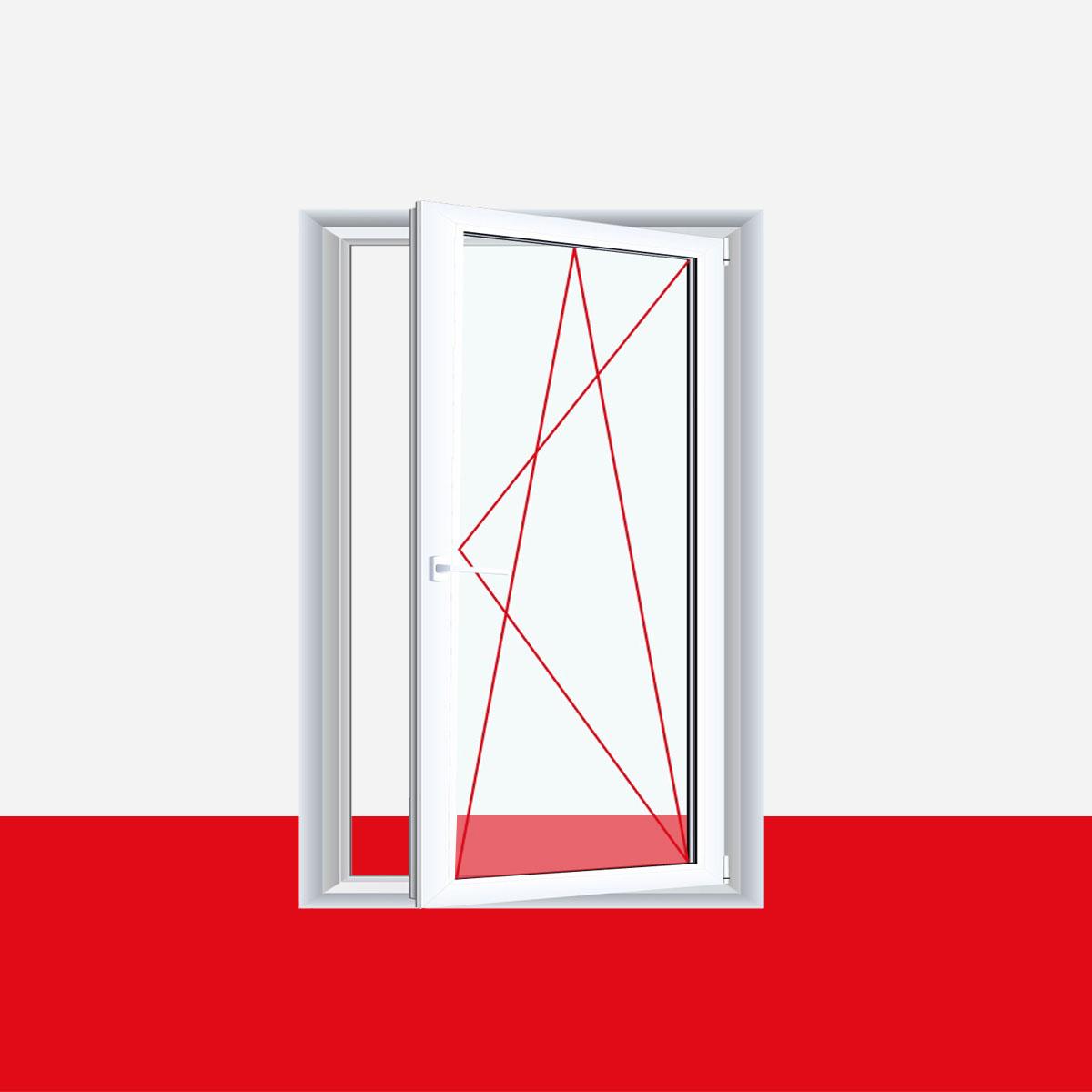 Kunststofffenster Badfenster Ornament Chinchilla Braun Maron – Bild 3