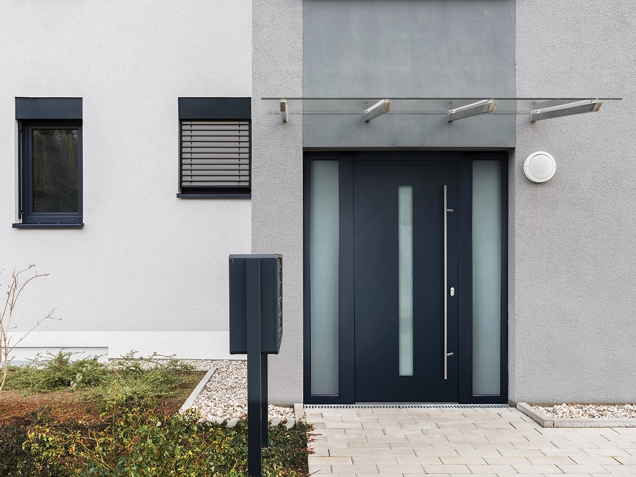 FM Premium Aluminium Haustür Modell SL75 01 – Bild 4