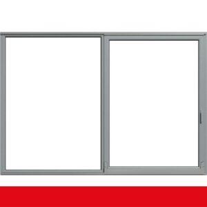 Parallel Schiebe Kipp Schiebetür PSK Kunststoff Grau beidseitig