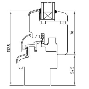 Fenstermaxx24 – Holzfenster Schnitt Profil 2