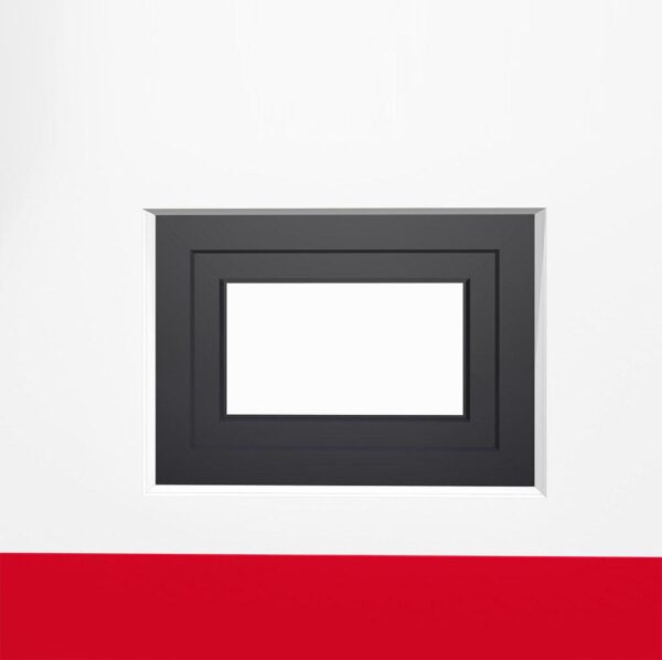 Kellerfenster DK FF 3-fach weiß/anthrazit