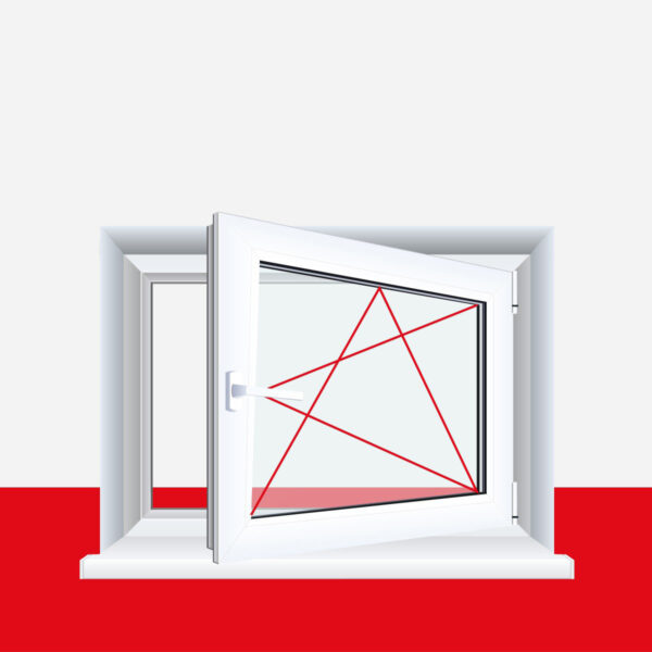 Kellerfenster Dreh Kipp FF 2-fach