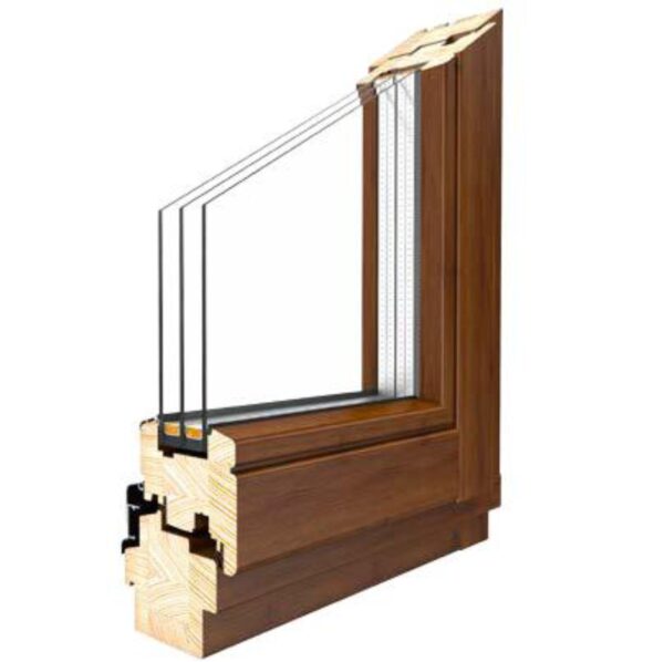 Holzfenster Drutex Softline 68 Meranti Holz Fenster alle Größen