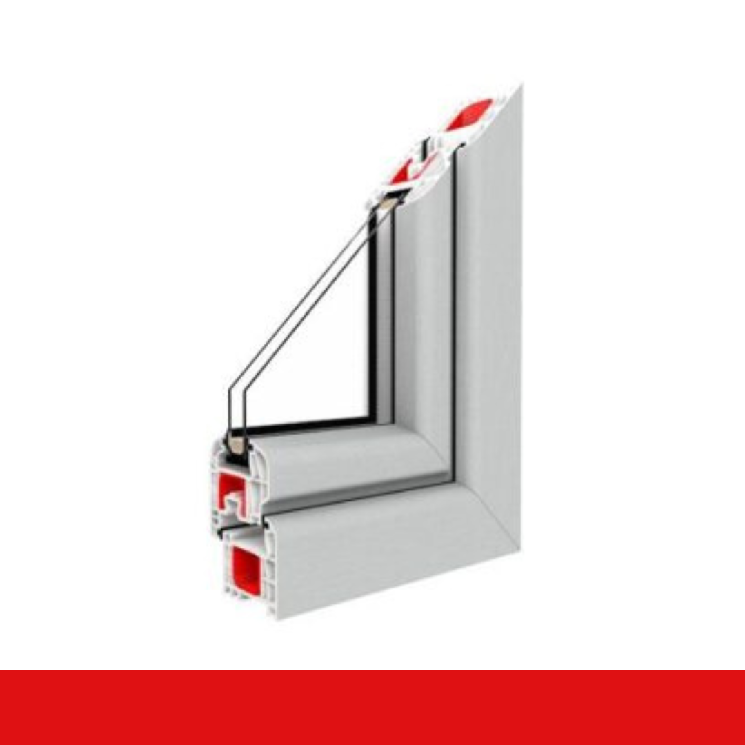 Balkonfenster Lichtgrau - 2-fach / 3-fach Festverglasung Balkon Fenster Fest