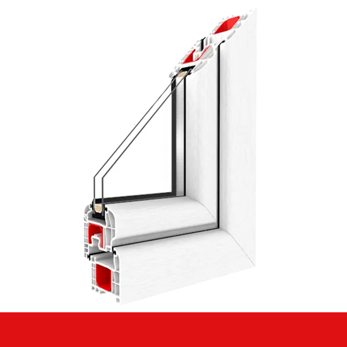 Kellerfenster Weiß FX 4 Sicherheitspilzzapfen abschließbarer Griff / Dreh/Kipp