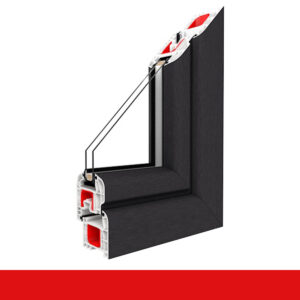 Bodentiefe Fenster Crown Platin - Dreh-Kipp Fenster 2-fach / 3-fach Glas