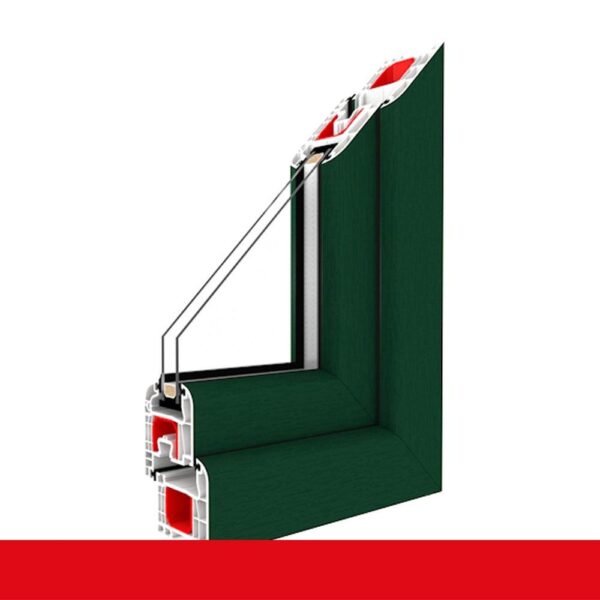 Kellerfenster Moosgrün