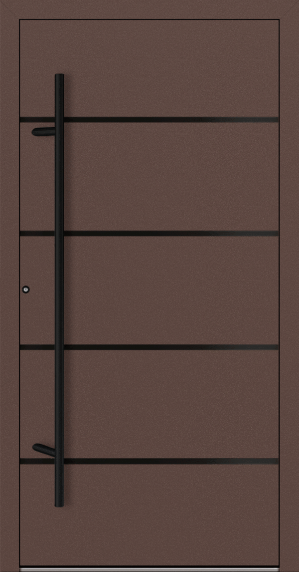 Blackline Premium Aluminium Haustür FM90 Modell 22