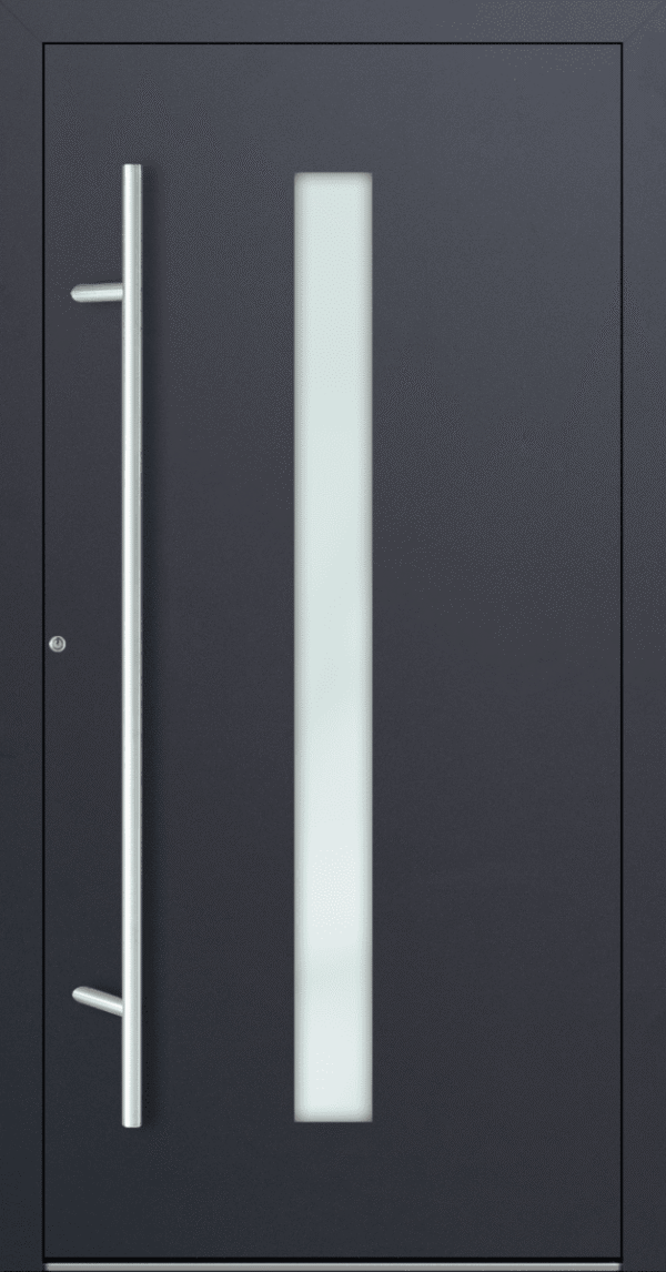 Premium Aluminium Haustür FM75 Modell 01
