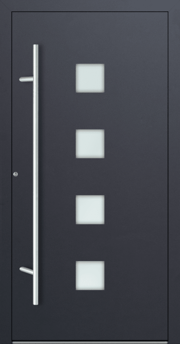 Premium Aluminium Haustür FM75 Modell 03