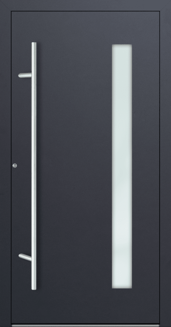 Premium Aluminium Haustür FM75 Modell 04