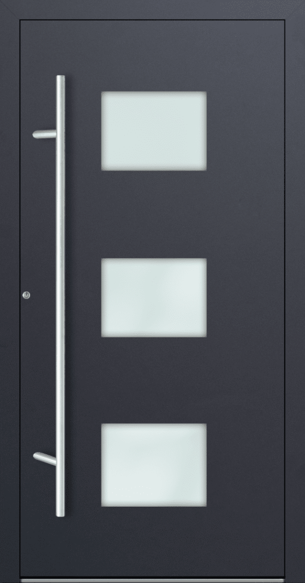Premium Aluminium Haustür FM75 Modell 210