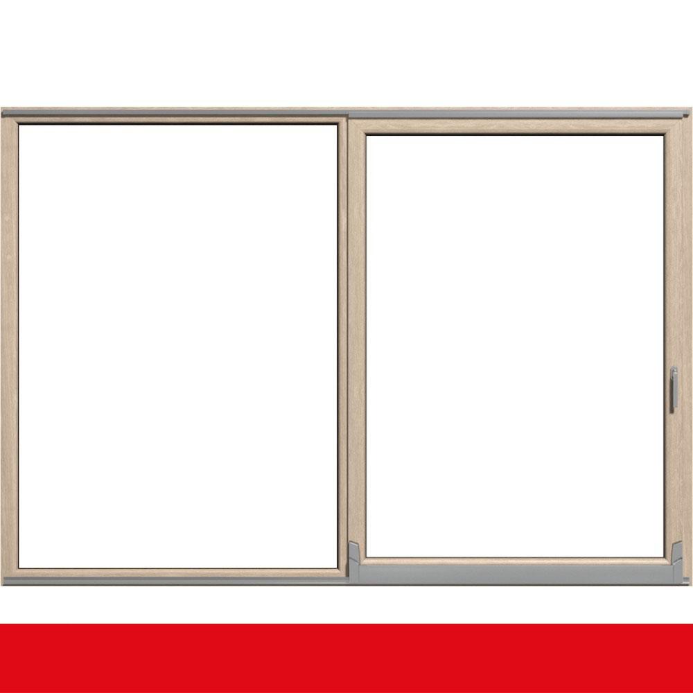 Parallel Schiebe Kipp Schiebetür PSK Kunststoff Sheffield Oak Light beidseitig – Bild 2