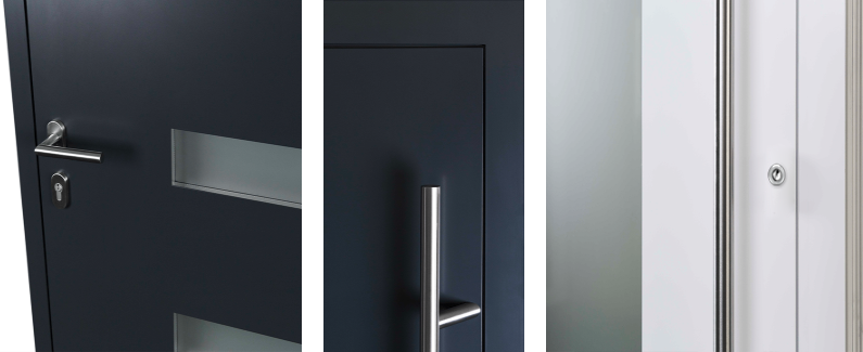 FM Premium Aluminium Haustür Modell SL75 01 – Bild 9