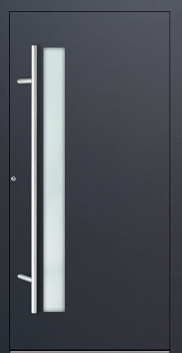 Premium Aluminium Haustür FM75 Modell 14
