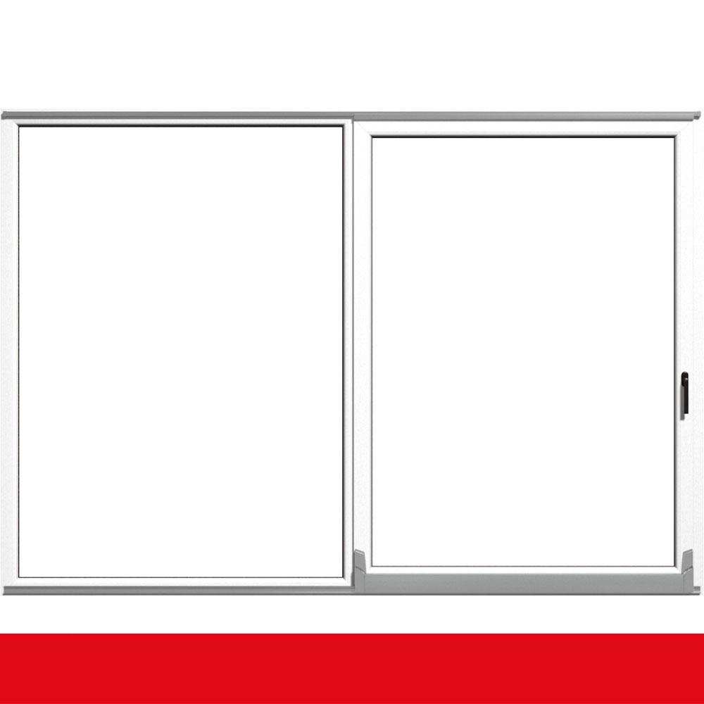 Parallel Schiebe Kipp Schiebetür PSK Kunststoff Weiß FX beidseitig – Bild 2