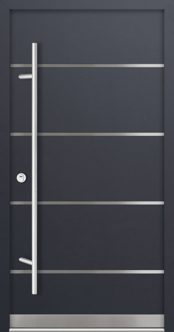 Aluminium Energiespar Haustür FM68 Modell 02