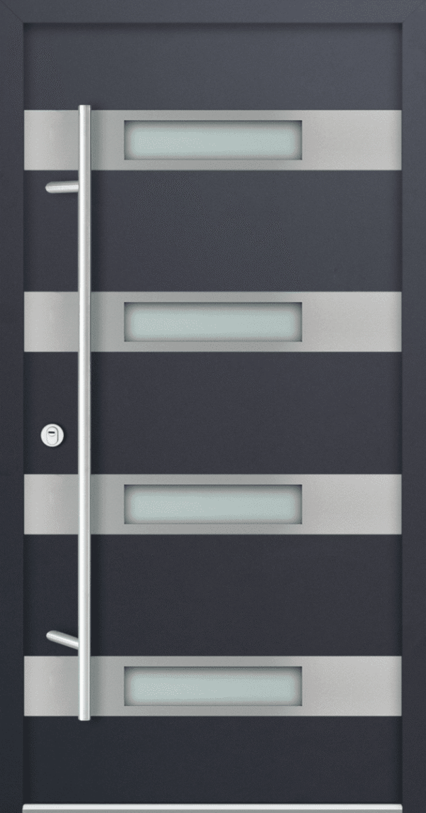 Aluminium Energiespar Haustür FM68 Modell 06