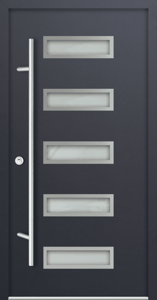 Aluminium Energiespar Haustür FM68 Modell 11
