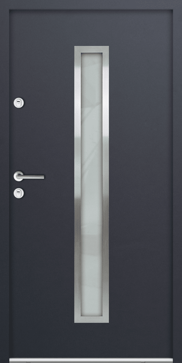 Stahl-Nebeneingangstür FM ATU68 Modell 01