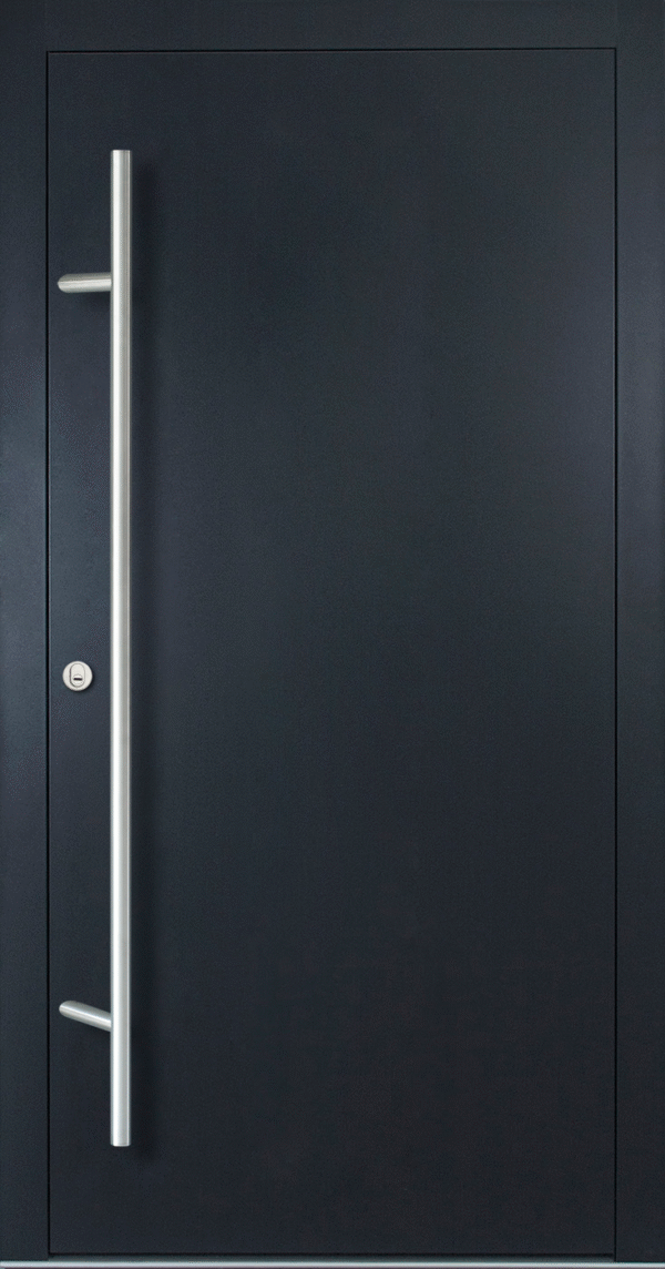 Premium Aluminium Haustür FM75 Modell 00