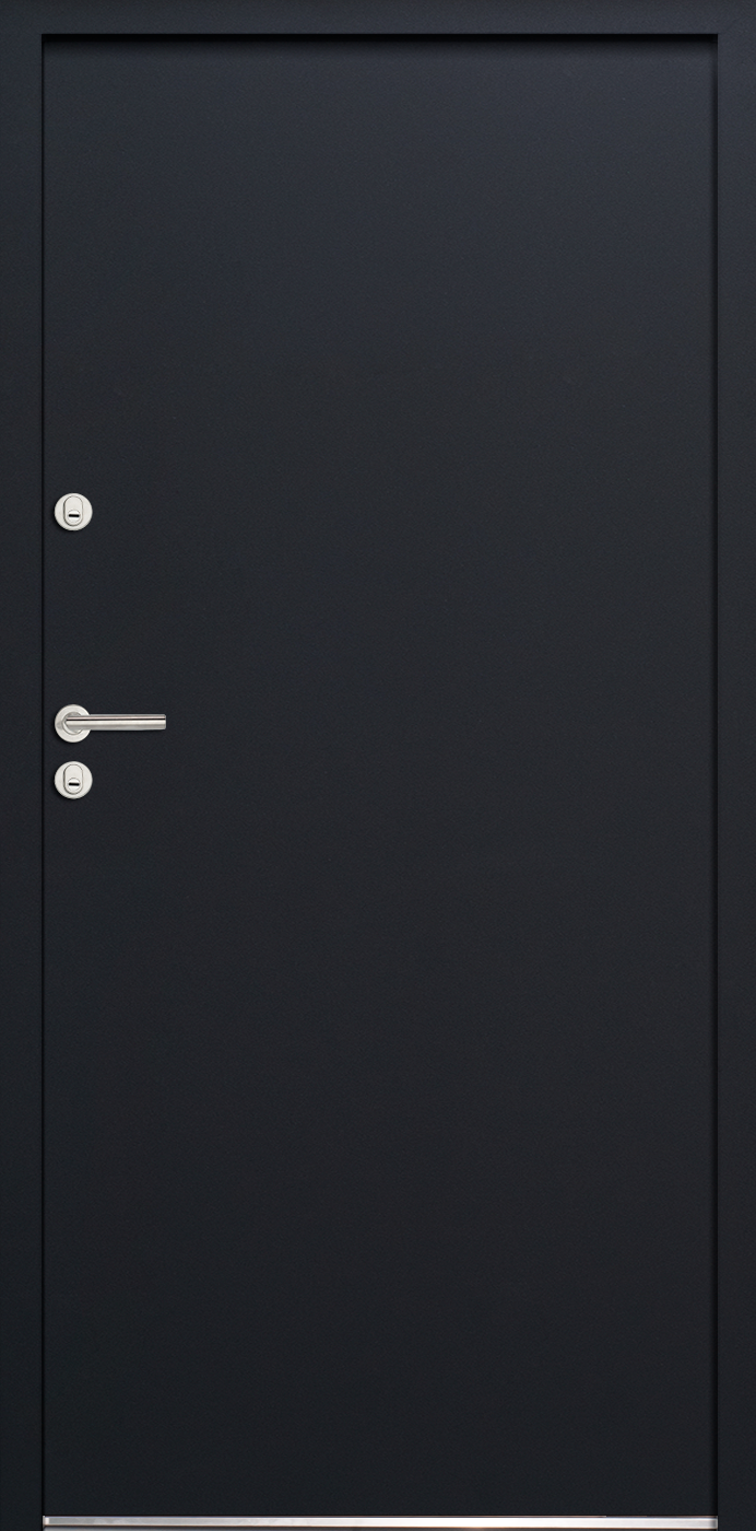 FM ECO68 Stahl-Nebeneingangstür Modell 07