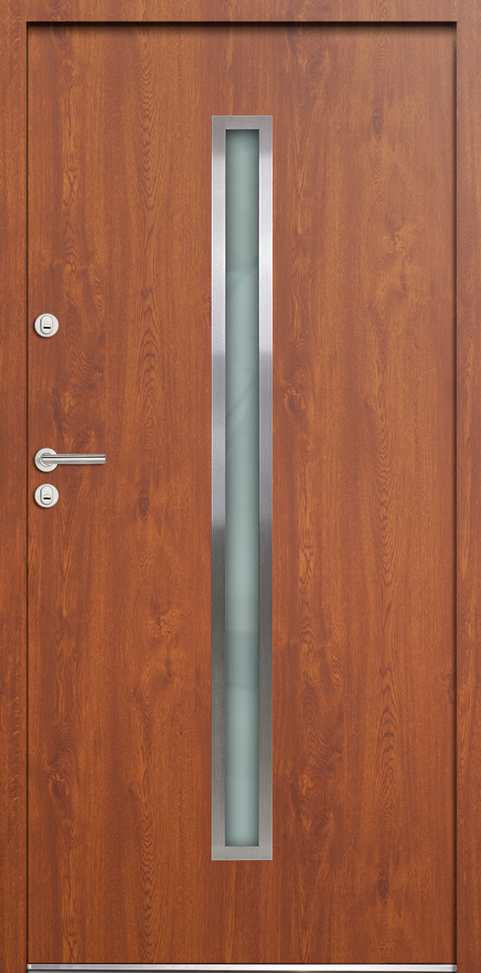 FM ECO68 Stahl-Nebeneingangstür Modell 01 – Bild 2