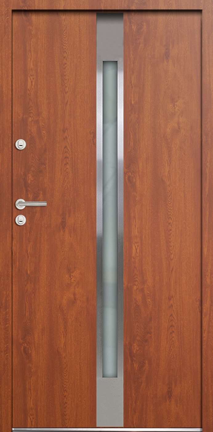 FM ECO68 Stahl-Nebeneingangstür Modell 05 – Bild 2