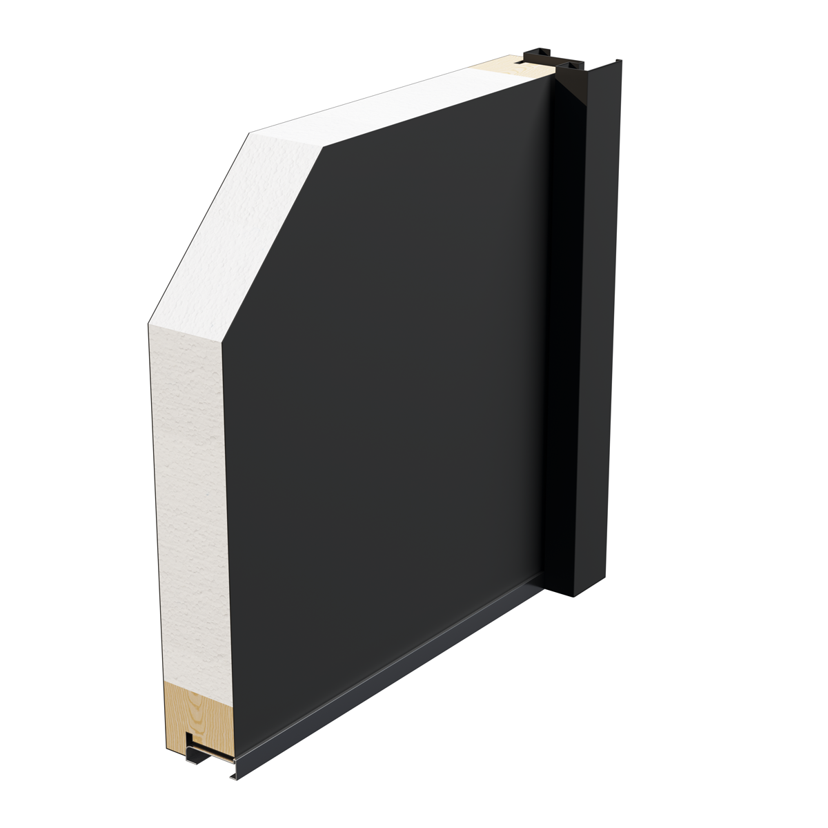 FM ECO68 Stahl-Nebeneingangstür Modell 01 – Bild 9