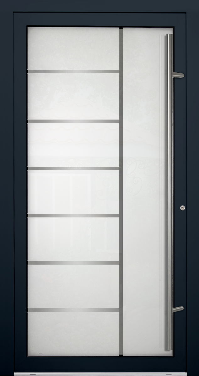 Premium Aluminium Haustür G90 Modell 708