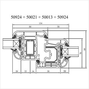 Fenstermaxx24 – Iglo 5 Classic Fluegel mit Festverglasung