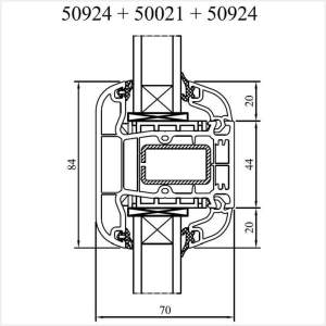 Fenstermaxx24 – Iglo 5 Kaempfer Sprosse 84 mm