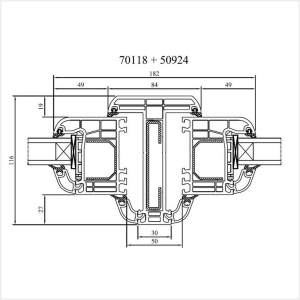 Fenstermaxx24 – Iglo 5 Kopplungsdehnungsprofil