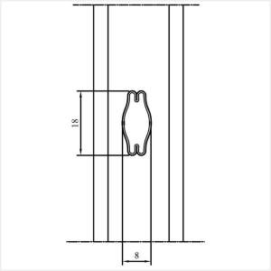 Fenstermaxx24 – Innenliegende Sprosse 18 mm