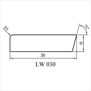 Fenstermaxx24 – Holz Abschlussleisten 30 mm