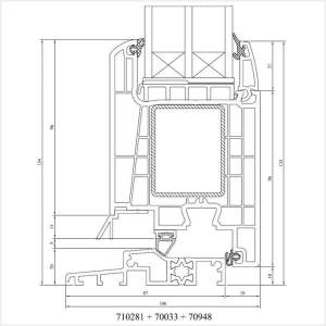 Fenstermaxx24 – Iglo Energy Haustuerschwelle nach Innen