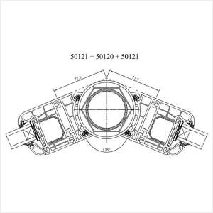 Fenstermaxx24 – Iglo Light Eckkopplung Variabel 135°