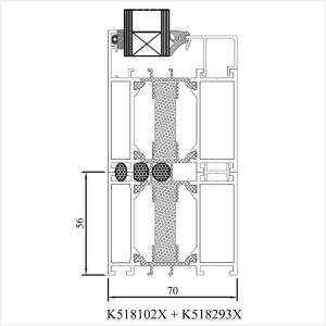 Fenstermaxx24 – MB 70HI Rahmenverbreiterung 56 mm