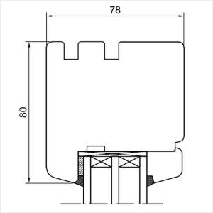 Fenstermaxx24 – Softline 78 Festverglasung