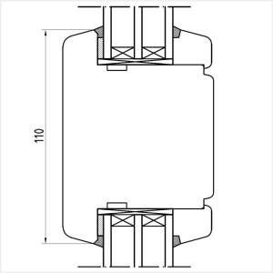 Fenstermaxx24 – Softline 78 Kaempfer Sprosse 110 mm