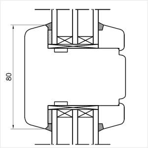 Fenstermaxx24 – Softline 78 Kaempfer Sprosse 80 mm